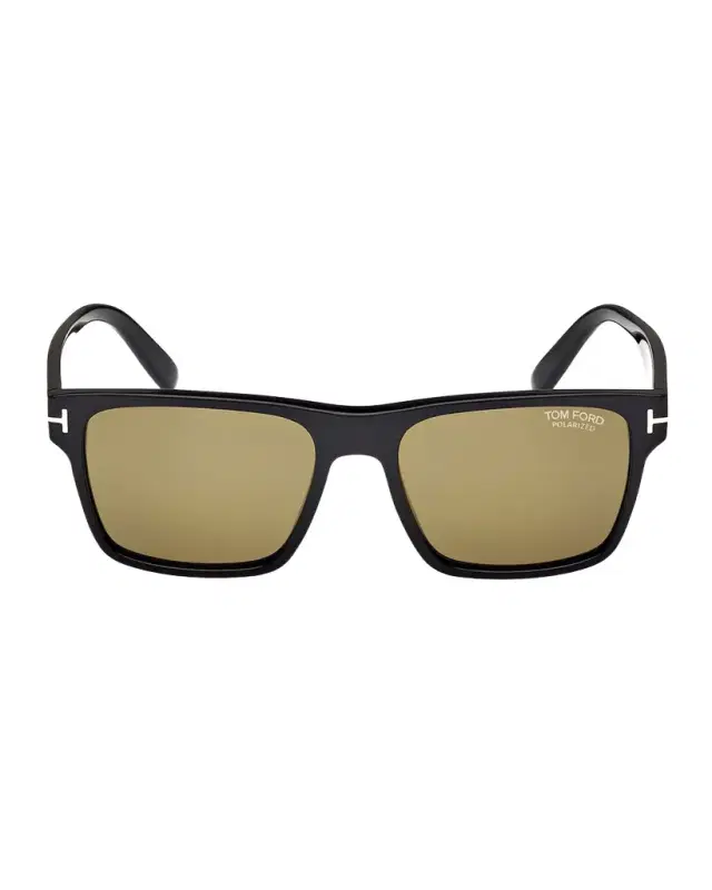 Men 's Calder Polarized Acetate Square Sunglasses