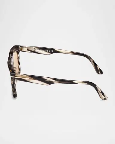 Tom Ford Men's Lelio Acetate Square Sunglasses | Thumbnail 4 Tom Ford Men's Lelio Acetate Square Sunglasses | Thumbnail 4