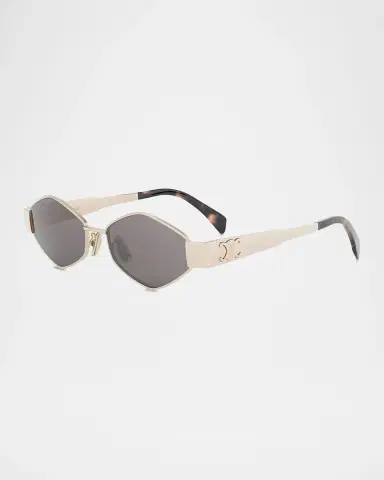 Celine Triomphe Geometric Metal Sunglasses | Thumbnail 2