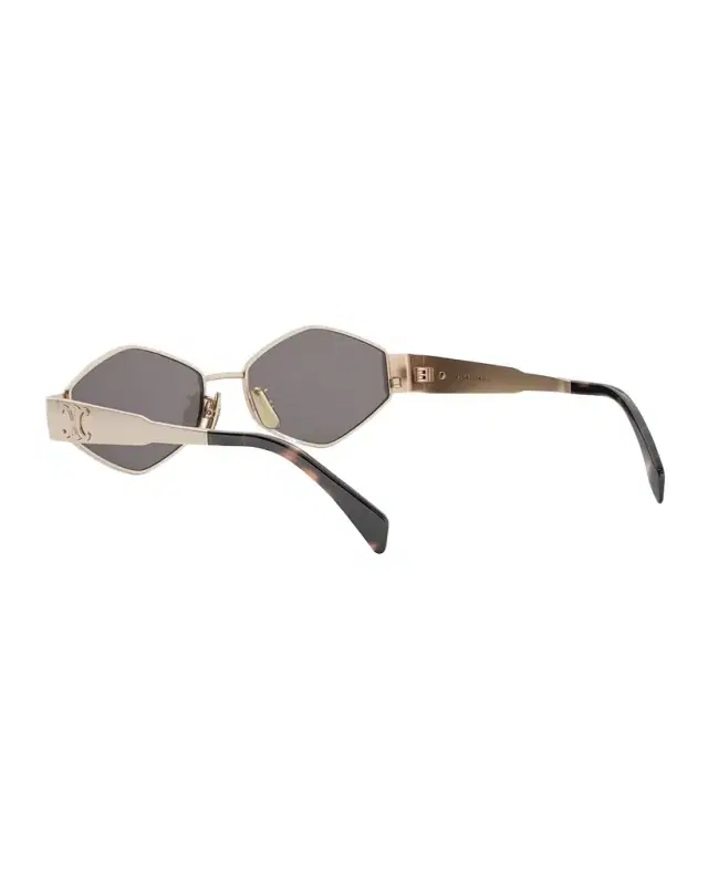 Triomphe Geometric Metal Sunglasses Triomphe Geometric Metal Sunglasses