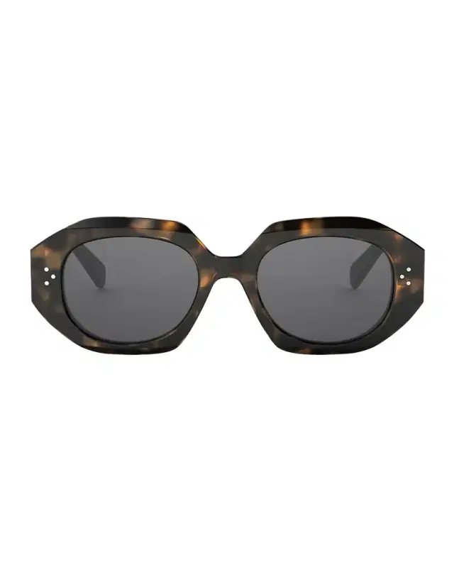Celine 3 Dot Geometric Square Sunglasses