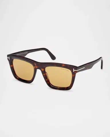 Tom Ford Men's Lelio Acetate Square Sunglasses | Thumbnail 3 Tom Ford Men's Lelio Acetate Square Sunglasses | Thumbnail 3