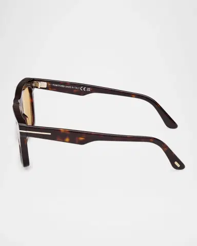 Tom Ford Men's Lelio Acetate Square Sunglasses | Thumbnail 4 Tom Ford Men's Lelio Acetate Square Sunglasses | Thumbnail 4