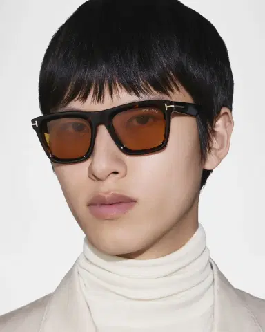 Tom Ford Men's Lelio Acetate Square Sunglasses | Thumbnail 5 Tom Ford Men's Lelio Acetate Square Sunglasses | Thumbnail 5