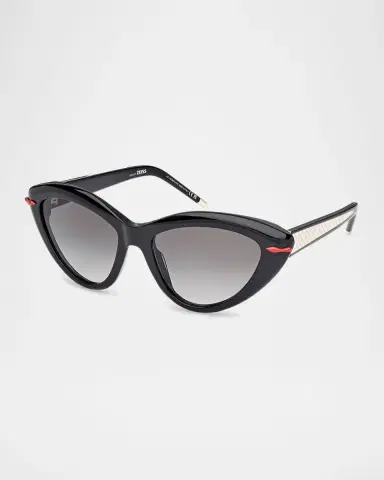 Christian Louboutin Acetate Cat-Eye Sunglasses | Thumbnail 3 Christian Louboutin Acetate Cat-Eye Sunglasses | Thumbnail 3