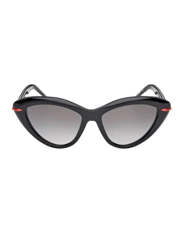 Christian Louboutin Acetate Cat-Eye Sunglasses