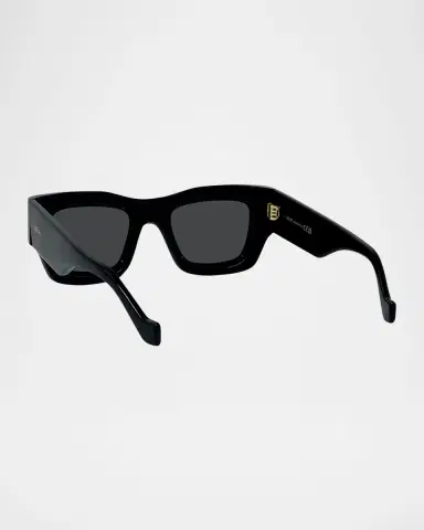 Loewe Signature Square Acetate Sunglasses | Thumbnail 2 Loewe Signature Square Acetate Sunglasses | Thumbnail 2