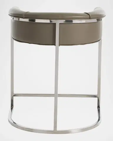 Arteriors Calvin Leather 25" Counter Stool | Thumbnail 3