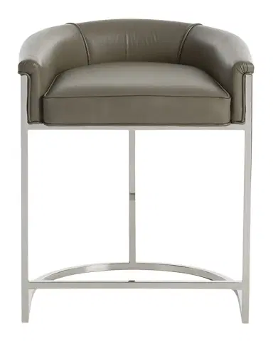 Arteriors Calvin Leather 25" Counter Stool | Thumbnail 1