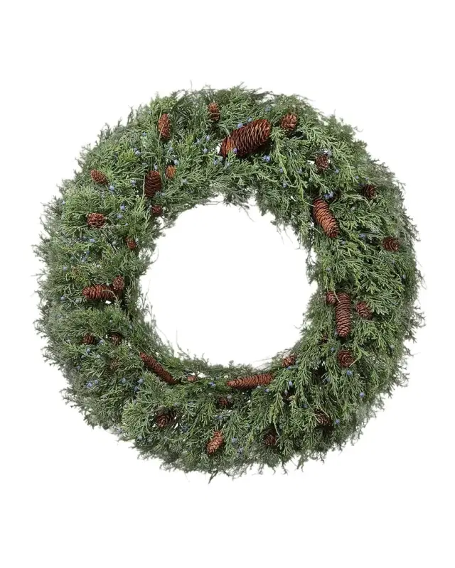 Winward Home Blue Point Juniper 30" Wreath