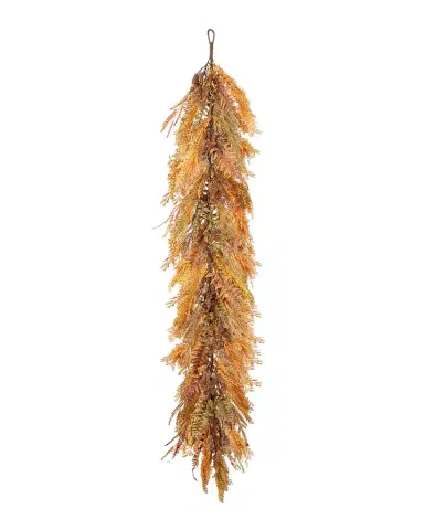 Winward Home 60" Autumn Mix Fall Wheat & Fern Garland | Thumbnail 1