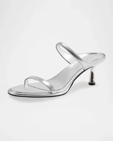 Marc Fisher LTD Alonde Snake-Embossed Leather Slide Sandals | Thumbnail 2 Marc Fisher LTD Alonde Snake-Embossed Leather Slide Sandals | Thumbnail 2