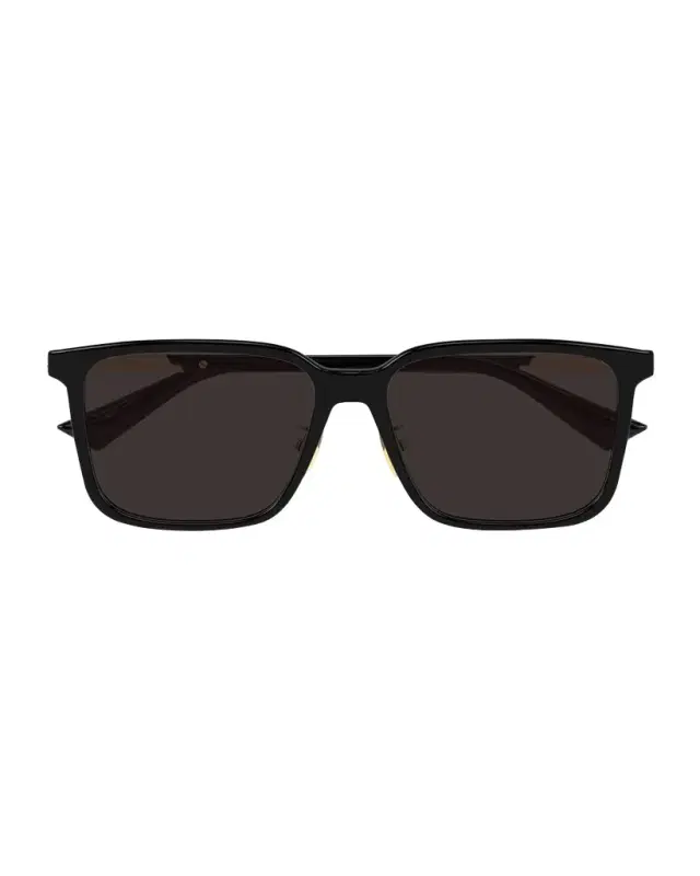 Bottega Veneta Men 's BV1374SK Acetate Rectangle Sunglasses