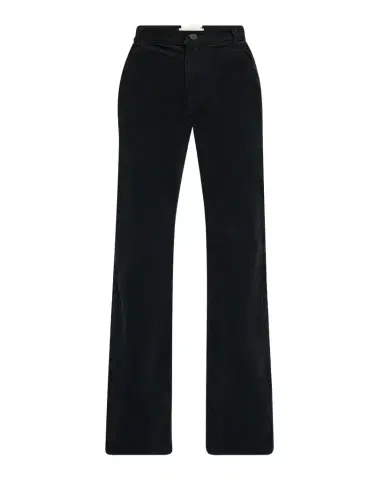 Nili Lotan Roe Cotton Stretch Velvet Bootcut-Leg Pants | Thumbnail 1