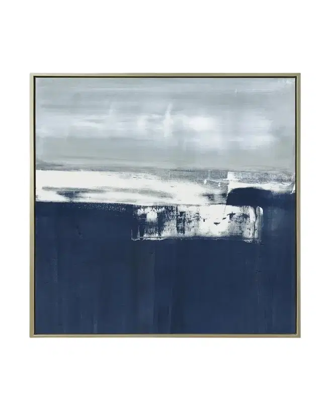 Benson-Cobb Studios "Coastal Landscape" Giclee, 49.5" Sq.