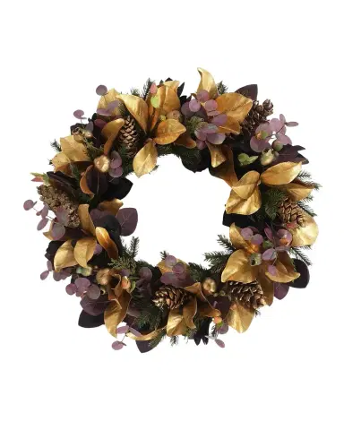 Winward Home Eucalyptus & Magnolia 30" Wreath | Thumbnail 1