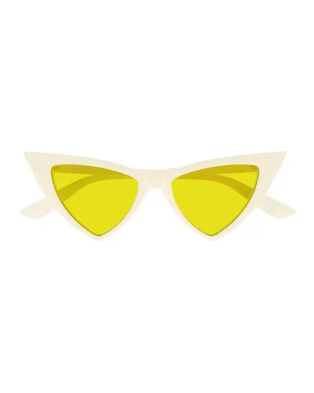 McQueen AM0518S Cat-Eye Recycled Acetate Sunglasses
