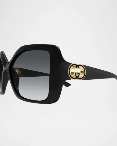 Gucci Injection Plastic Square Sunglasses | Thumbnail 2