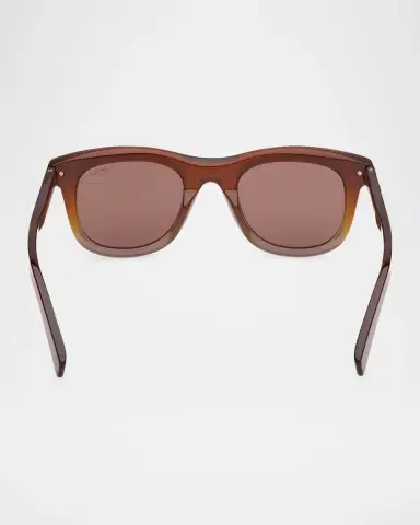 Zegna Men's Acetate Square Sunglasses | Thumbnail 5