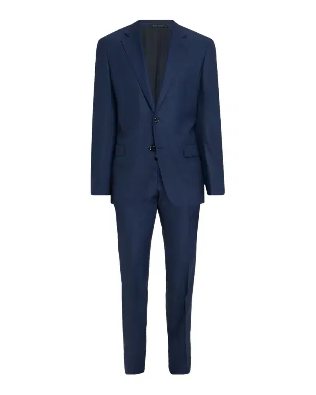 Men 's Windowpane G Line Two-Piece Suit