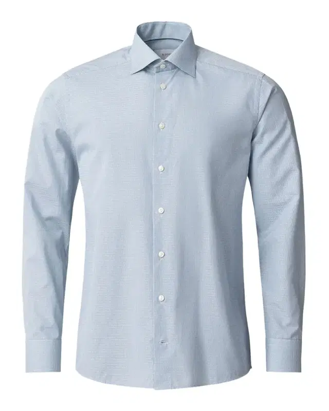 Men 's Signature Dobby Contemporary-Fit Dress Shirt