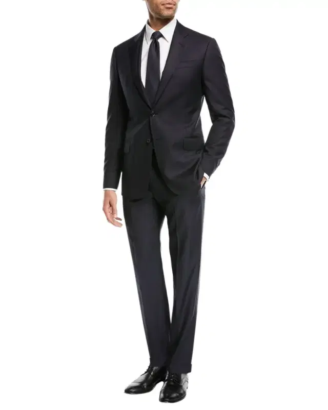 Super 130s Wool Two-Piece Classic Fit Suit