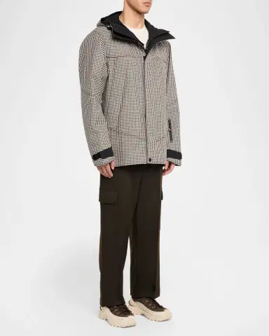 Moncler Grenoble Men's Ettal Wool Hooded Down Ski Jacket | Thumbnail 2 Moncler Grenoble Men's Ettal Wool Hooded Down Ski Jacket | Thumbnail 2