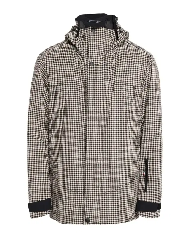Men's Ettal Wool Hooded Down Ski Jacket