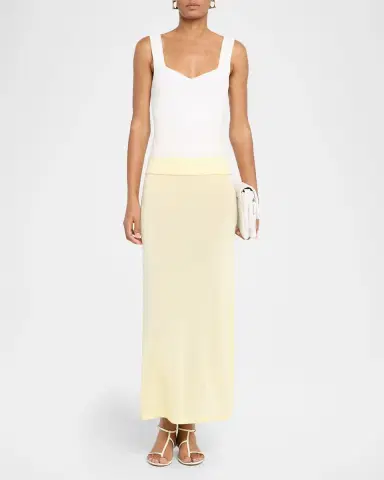 TOTEME Sheer Knit Maxi Skirt | Thumbnail 2 TOTEME Sheer Knit Maxi Skirt | Thumbnail 2