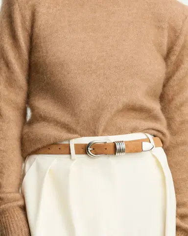 Déhanche Hollyhock Suede Belt | Thumbnail 2