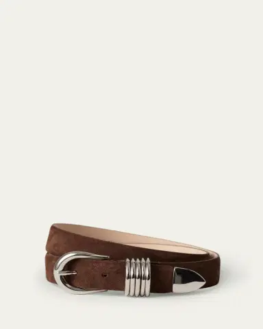 Déhanche Hollyhock Suede Belt | Thumbnail 4