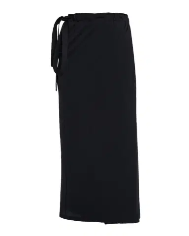 TOTEME Cotton Midi Wrap Skirt | Thumbnail 1 TOTEME Cotton Midi Wrap Skirt | Thumbnail 1