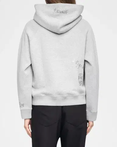 Zadig & Voltaire Georgy Multi Strass Hooded Sweatshirt | Thumbnail 3 Zadig & Voltaire Georgy Multi Strass Hooded Sweatshirt | Thumbnail 3