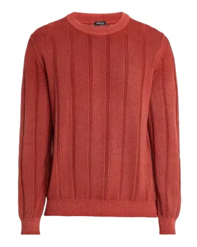 Kiton Men's Ribbed Cashmere Crewneck Sweater | Thumbnail 1