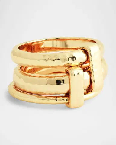 Anabel Aram Jewelry Farrier Triple Connected Ring | Thumbnail 3