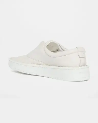 Giorgio Armani Men's Deerskin Slip-On Sneakers | Thumbnail 4