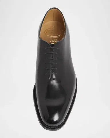 Church's Men's Oldford Wholecut Patent Leather Oxfords | Thumbnail 3 Church's Men's Oldford Wholecut Patent Leather Oxfords | Thumbnail 3