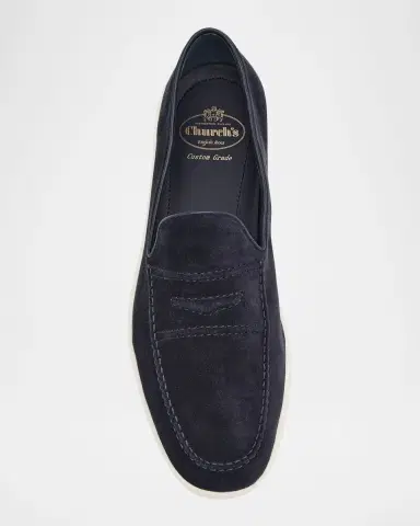 Church's Men's Peebles Suede Slip-On | Thumbnail 4