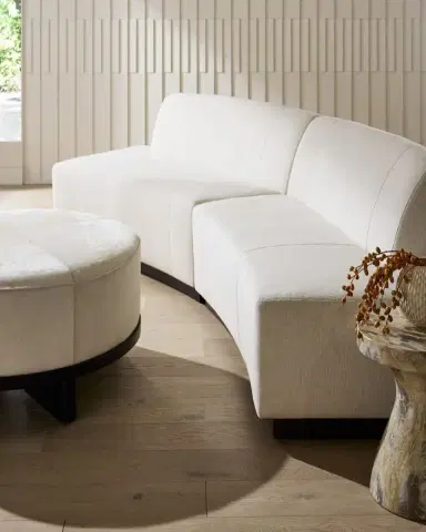 Arteriors Islander Left-Facing Boucle Sofa | Thumbnail 2 Arteriors Islander Left-Facing Boucle Sofa | Thumbnail 2