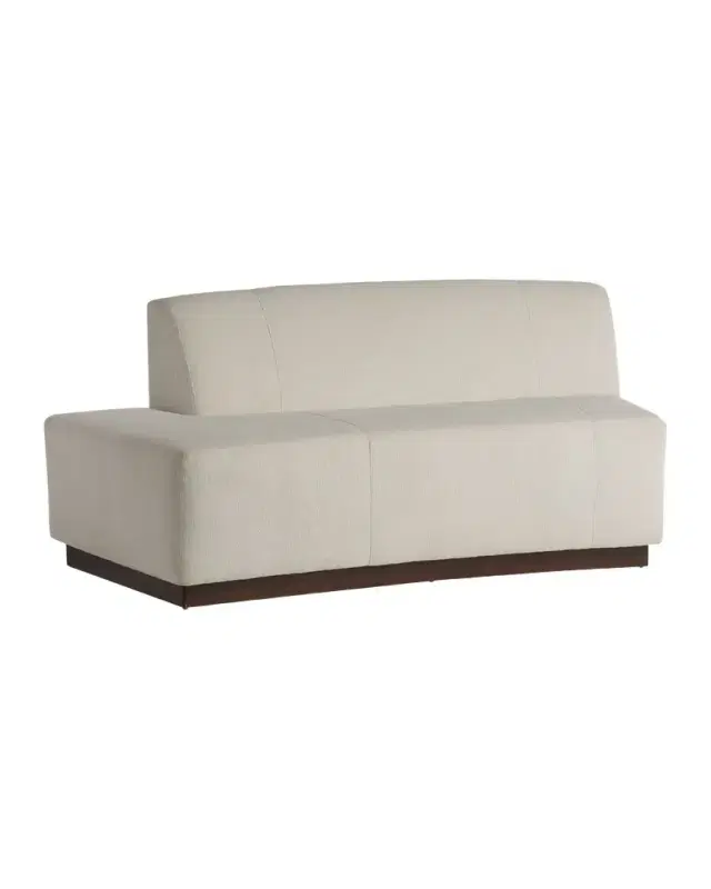 Arteriors Islander Left-Facing Boucle Sofa