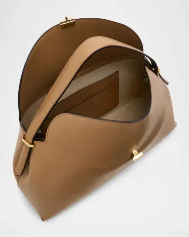 TOTEME T-Lock Smooth Leather Top-Handle Bag | Thumbnail 4 TOTEME T-Lock Smooth Leather Top-Handle Bag | Thumbnail 4