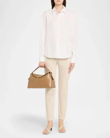 TOTEME T-Lock Smooth Leather Top-Handle Bag | Thumbnail 5 TOTEME T-Lock Smooth Leather Top-Handle Bag | Thumbnail 5