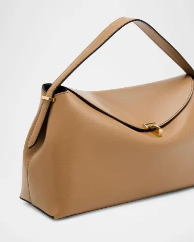 TOTEME T-Lock Smooth Leather Top-Handle Bag | Thumbnail 6 TOTEME T-Lock Smooth Leather Top-Handle Bag | Thumbnail 6