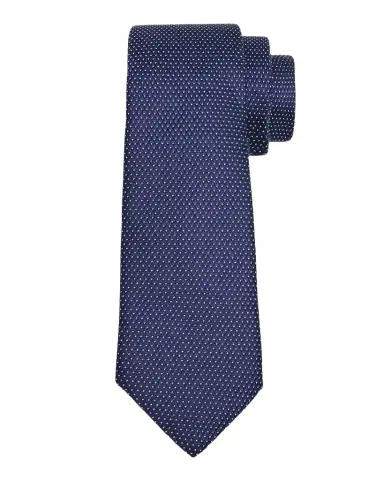 Emporio Armani Men's Pin-Dot Silk and Viscose Tie | Thumbnail 1