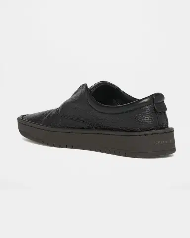 Giorgio Armani Men's Deerskin Slip-On Sneakers | Thumbnail 4