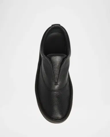 Giorgio Armani Men's Deerskin Slip-On Sneakers | Thumbnail 6