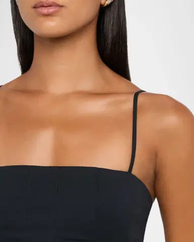 Staud Wylie Paneled Poplin Midi Dress | Thumbnail 5