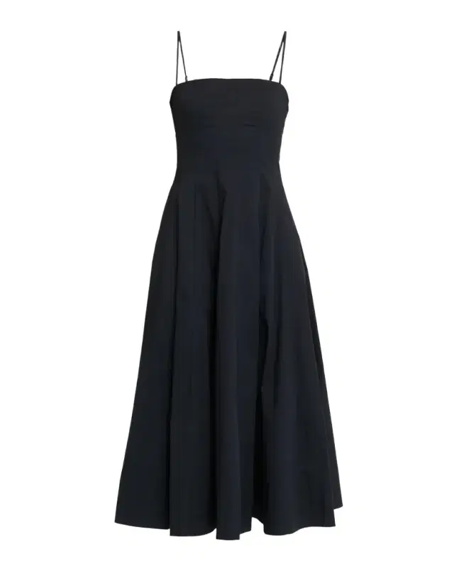 Wylie Paneled Poplin Midi Dress