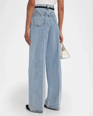 Toteme Wide-Leg Denim Pants | Thumbnail 2