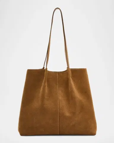 Il Bisonte Nina Pleated Suede Tote Bag | Thumbnail 5 Il Bisonte Nina Pleated Suede Tote Bag | Thumbnail 5